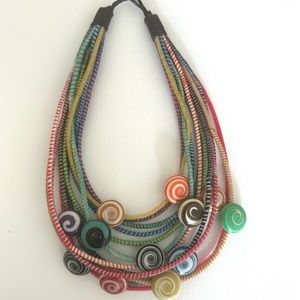 Colorful African Necklace